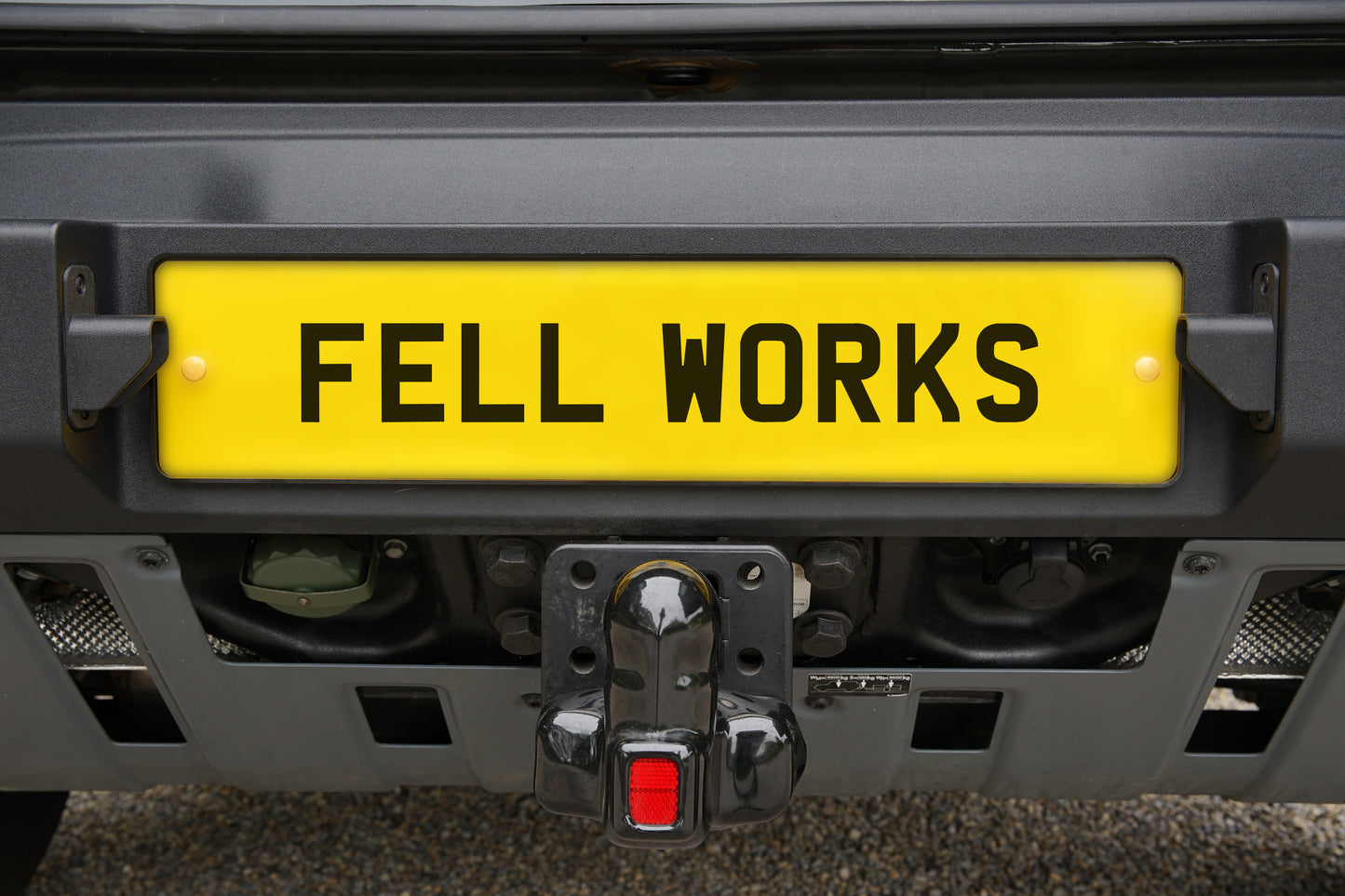 Rear Number Plate Light Hoods