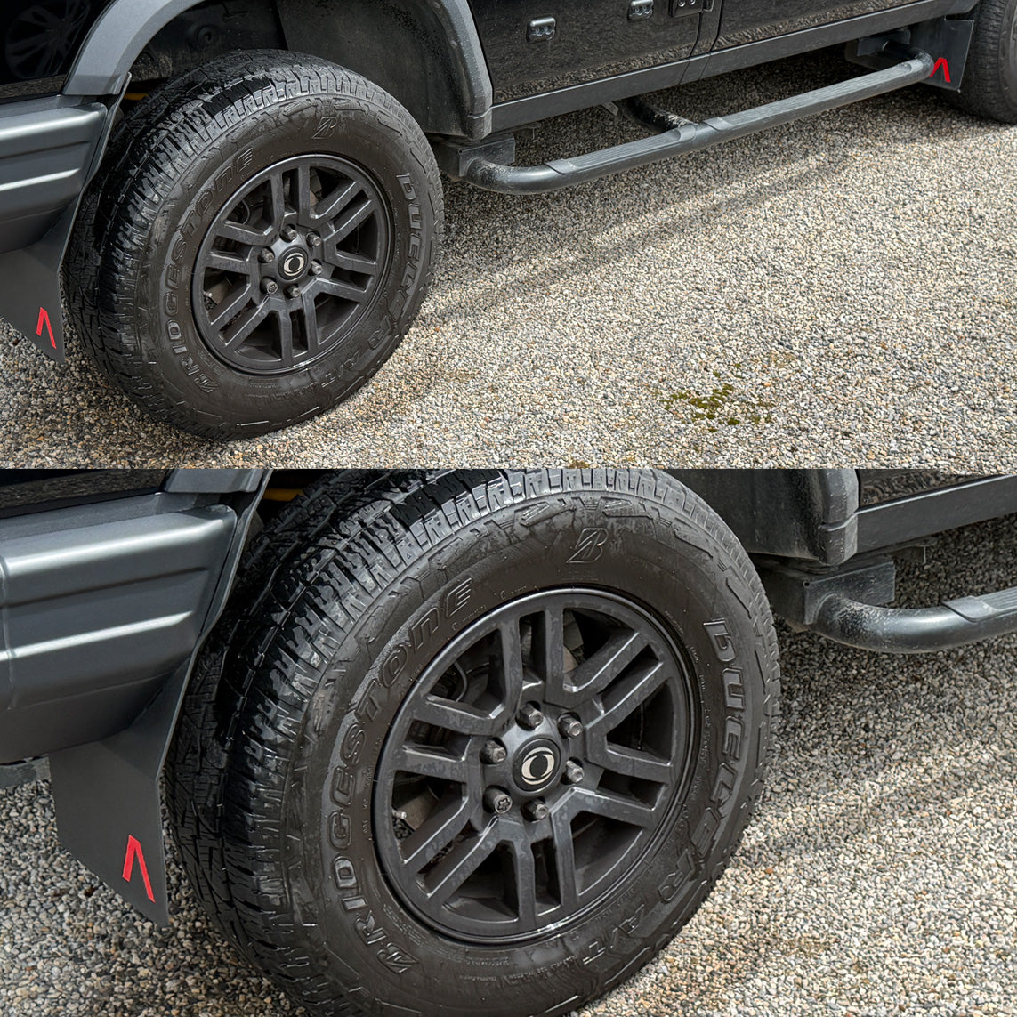 Mud Flap Lambda 'A' Stickers
